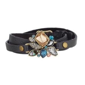 NEW Leather Wrap Bracelet Chloe + Isabel Sunset on the Seine